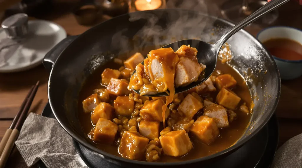 Un voyage de douceur et de fondant : le porc au caramel ultra tendre lentement mijoté à la noix de coco pour le nouvel an chinois