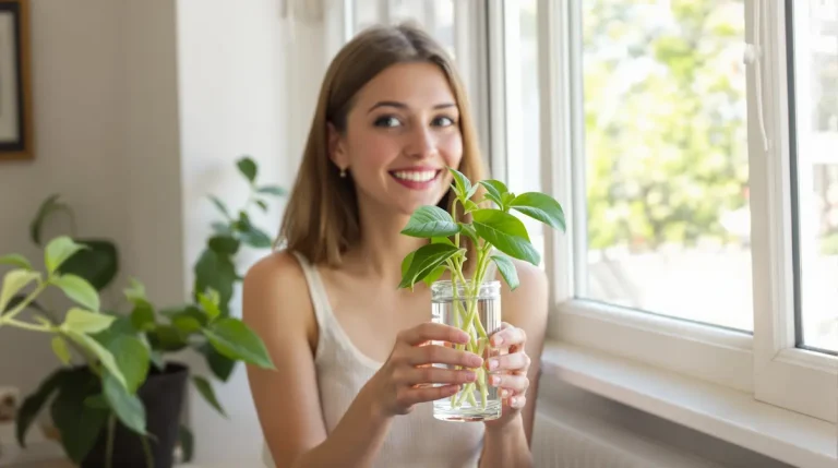 Je ne replante même plus mes boutures : cette astuce bluffante pour moins de 15 € crée un jardin d&rsquo;intérieur tendance et sans terreau